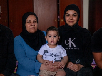 Mahmoud's family.
